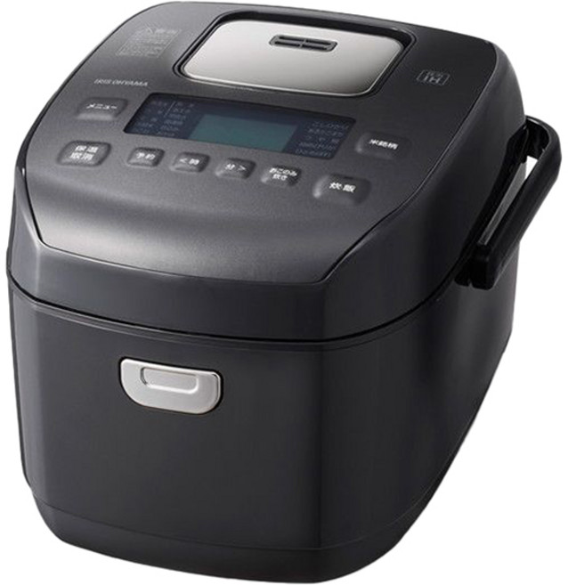 IRIS OHYAMA 愛麗思歐雅瑪 家用電子鍋 5.5人份 RC-PDA50, 黑色, 單一商品