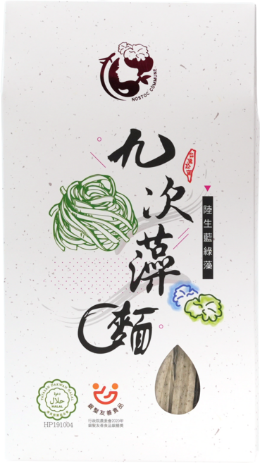 空姐雨來菇 九次藻麵_沁園生態農場, 4個, 300g