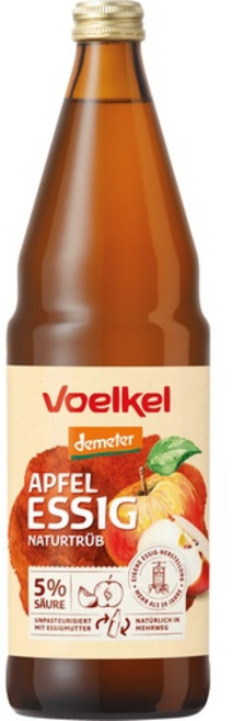 Voelkel 維可 蘋果醋 (Demeter認證) 750ml, 2個