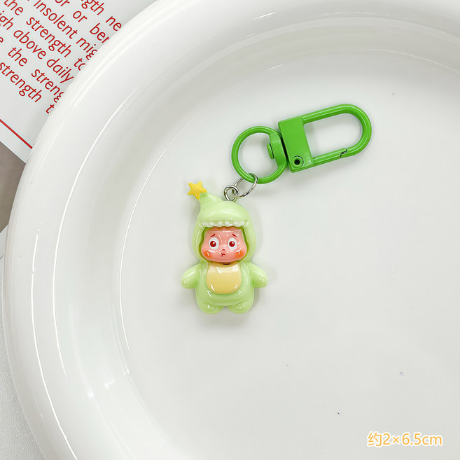 卡通星星人鑰匙扣 可愛掛飾 少女包包掛飾 學生背包配飾 閨蜜禮物 兒童禮物
