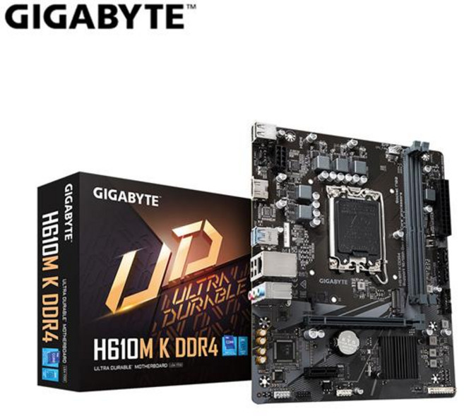 技嘉GIGABYTE H610M K DDR4 INTEL 主機板