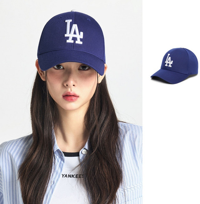 NEW ERA 9SEVENTY 棒球帽, 道奇藍, 1個