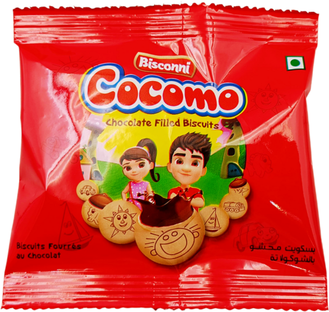 Bisconni Cocomo 巧克力夾心餅乾, 600g, 1套