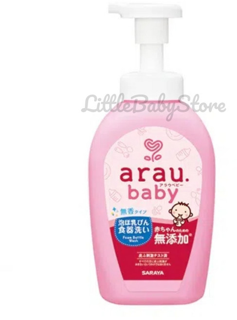 愛樂寶 寶貝無添加奶瓶奶嘴清潔泡泡 慕斯, 1個, 500ml