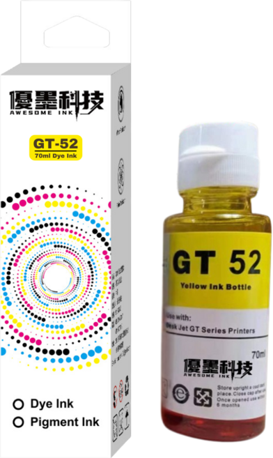 優墨科技 惠普 HP 台灣副廠 310 415 419 500 515 615 墨水, 黃, 1個
