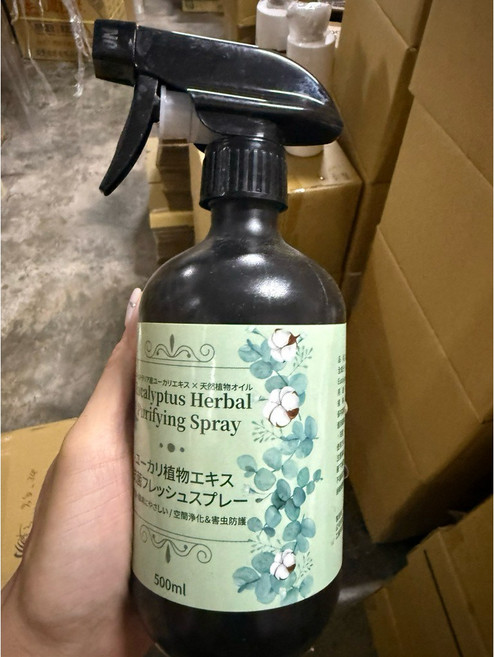 RESSE 尤加利精油淨化噴霧 500ml, 1個, 尤加利, 尤加利精油噴霧