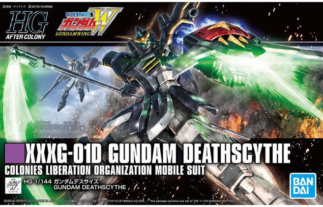 【鋼普拉】BANDAI 鋼彈W HGAC 1/144 #239 死神鋼彈 GUNDAM DEATHSCYTHE TV版模型, 1個