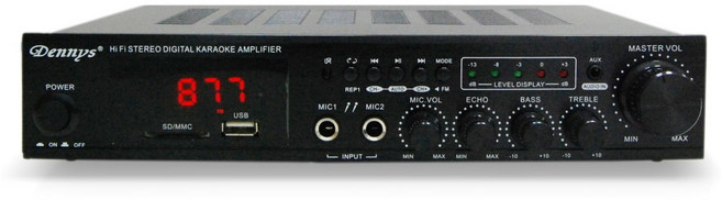 (TOP 3C)Dennys 藍牙擴大機 AV-273BT USB/FM/SD/MP3