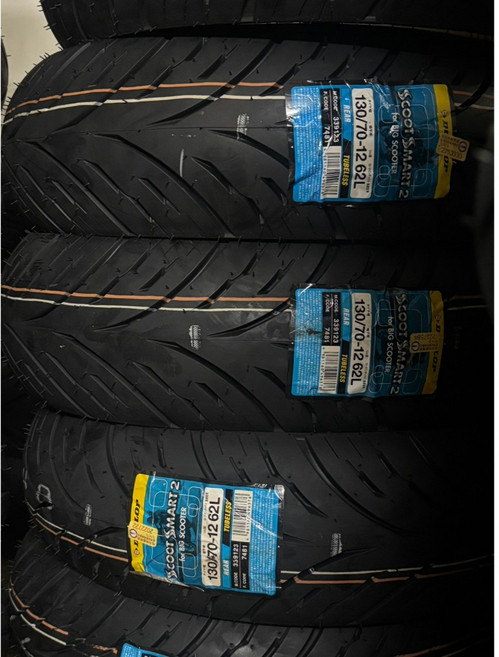 DUNLOP 登陸普 SCOOT SMART聰明胎二代輪胎 提升抓地力 耐磨 濕地性能佳, 1個