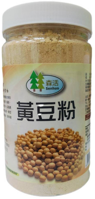 森活 Senhuo 黃豆粉, 500g, 1個