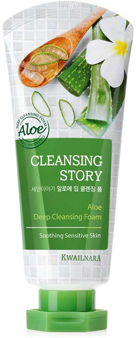 과일나라 세안이야기 알로에 딥 클렌징 폼, 120g, 1개