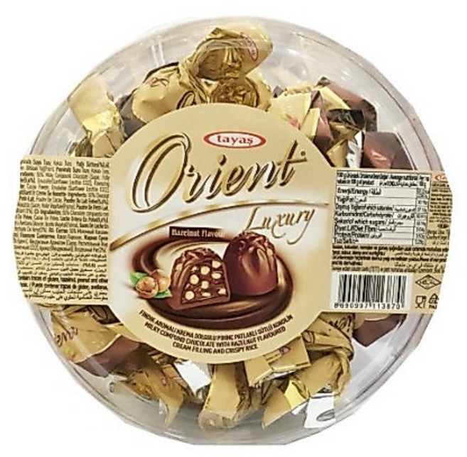 TAYAS Orient Luxury 榛果巧克力, 1個