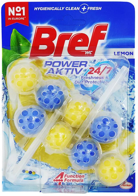 德國Bref馬桶清潔球50gx2入 檸檬, 100g, 1套