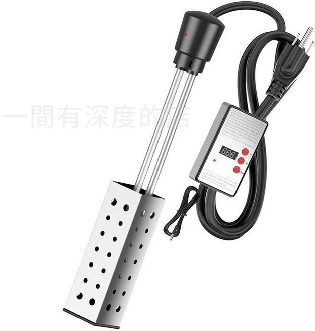 110V 專用 燒水棒 加熱管 電熱棒 水桶專用, 1個, 美規 1500W 恆溫款