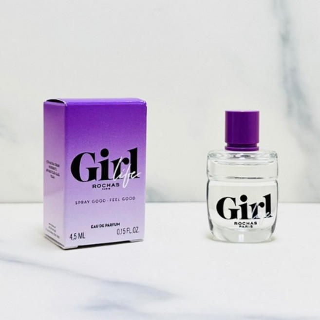 ROCHAS 羅莎女孩淡香水 4.5ML, 1個, 羅莎女孩樂樂淡香精4.5ML