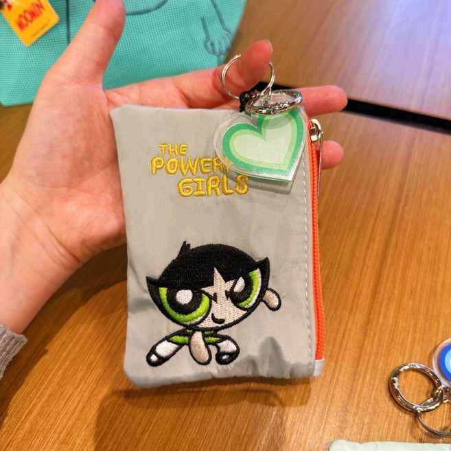 The Powerpuff Girls 刺繡卡包 零錢包