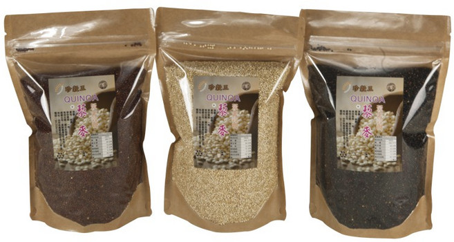 三色藜麥 紅藜麥 白藜麥 黑藜麥 (3包入 一般包裝), 1個, 1.8kg