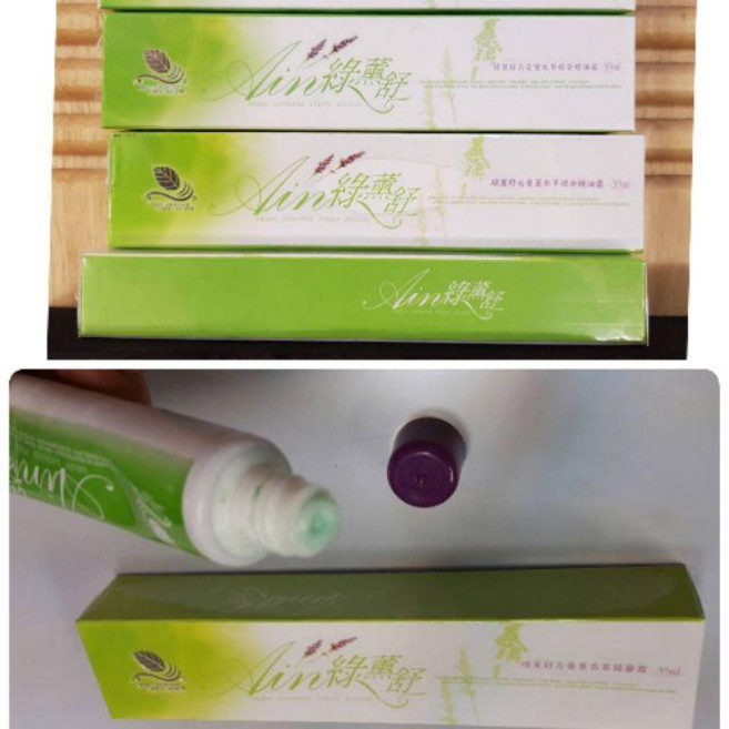 佳樺綠薰舒按摩霜 臺灣製 忘憂薰衣草按摩霜 精油膏, 1個, 35ml綠薰舒忘憂薰衣草複合精油霜, 35ml