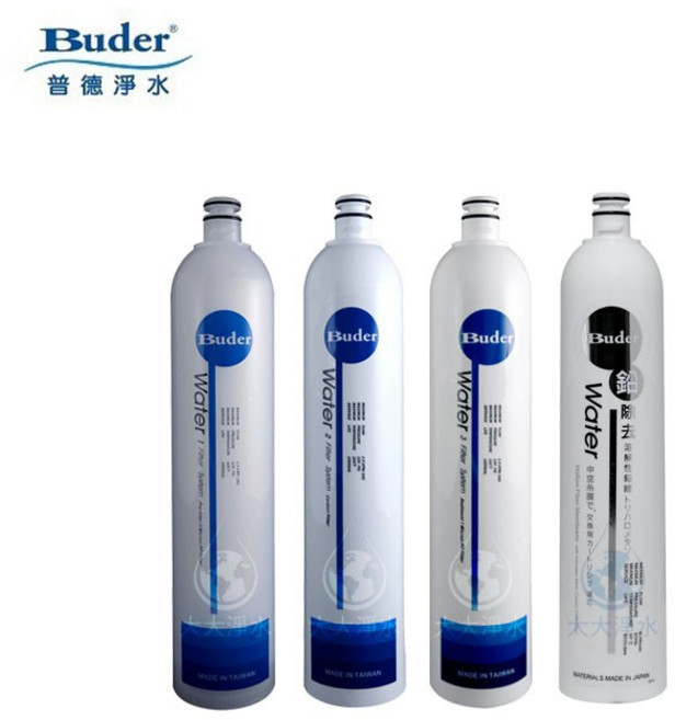 Buder 普德 DC1604 專用濾心組 RO-1101 RO-1201 RO-1301 RO-1401 (共4支), 1個