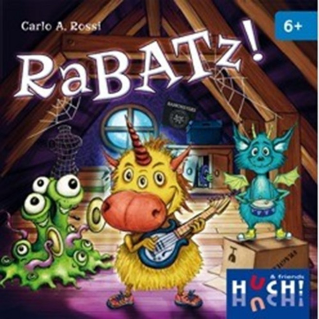 RaBATZ! 小怪獸音樂會 桌遊, 1個, 1個