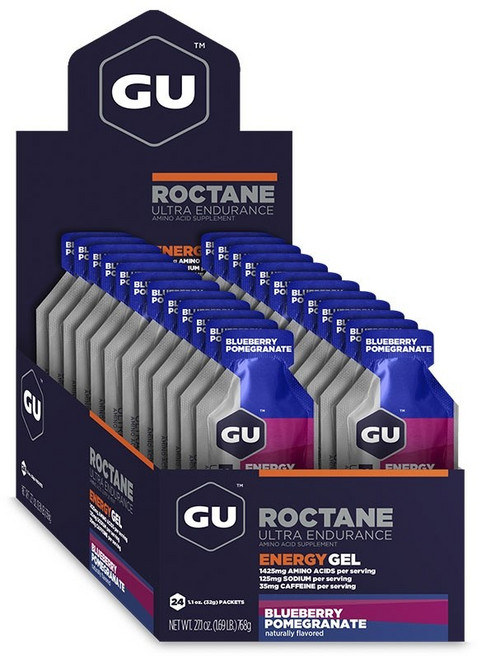 GU ENERGY Roctane Gel 藍莓石榴 24入, 1個, 768g