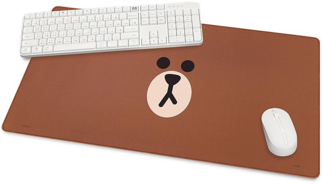 GARMMA LINE FRIENDS 熊大造型桌墊, 1個, 經典熊大