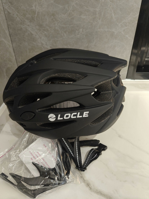 LOCLE 騎行頭盔 XL碼 一體成型 頭圍可調節, 1個