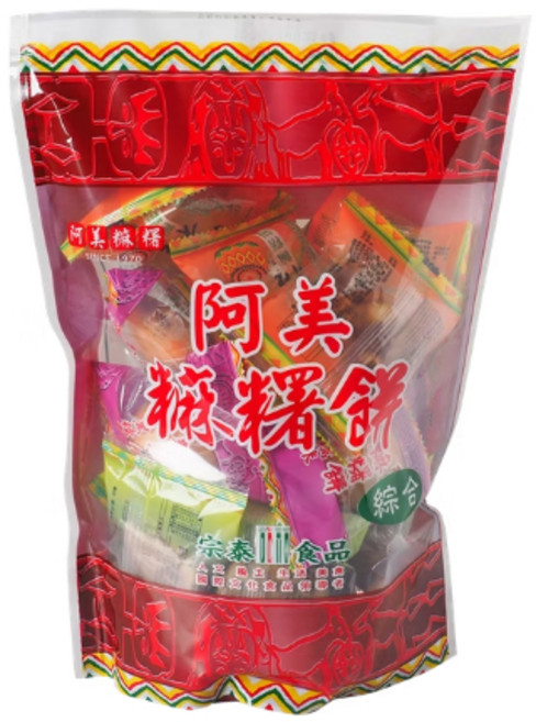 阿美麻糬 阿美麻吉 花蓮名產 麻吉餅 麻糬餅, 1個, 綜合