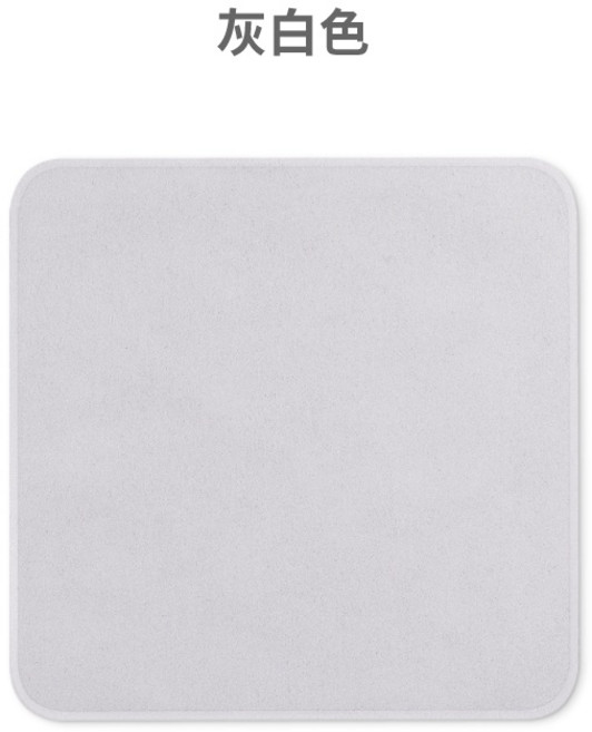 Apple 拋光布 適用于 手機 平板電腦 iPad Macbook pro iPhone, 1個, 灰白色16x16cm, 灰白