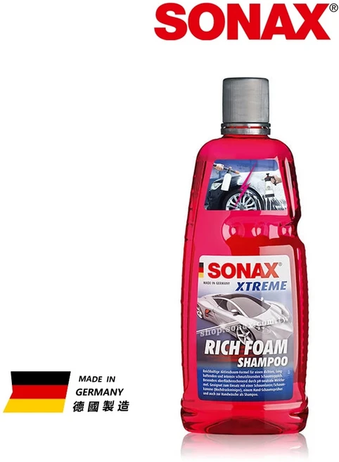 SONAX 極致泡沫洗車精 細緻泡沫 PA壺 泡沫壺推薦 德國原裝, 1個, 1L