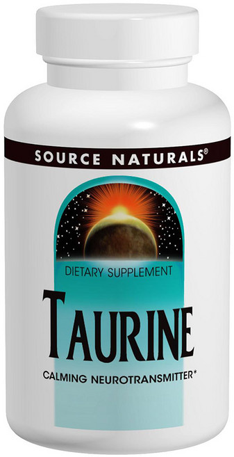 SOURCE NATURALS 牛磺酸膠囊 1000mg, 120顆, 1罐