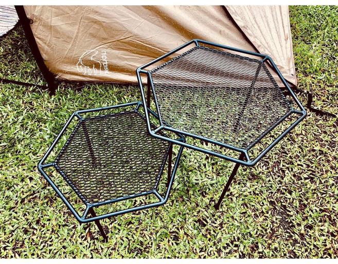 Iron Work 六角鐵桌 M / L 露營桌組