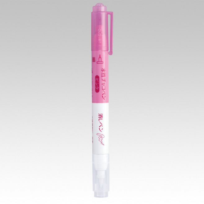 【YUBU】clover 可樂牌 日本製 水消筆 氣消筆, 粉, 1個