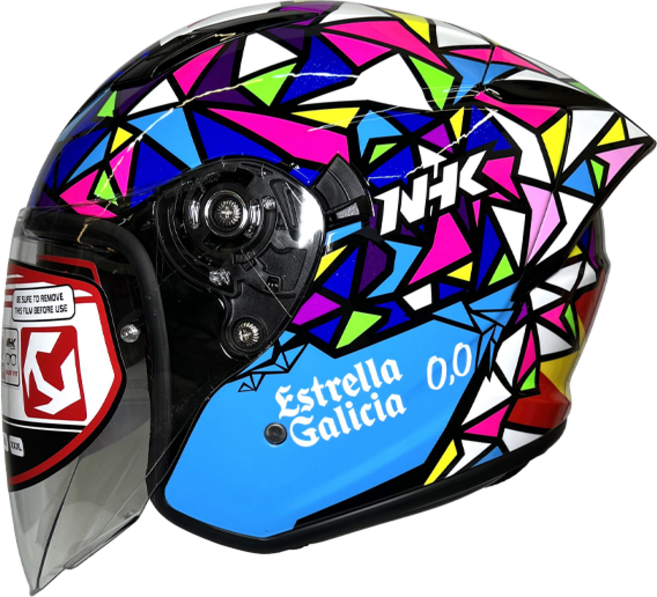 NHK S1 GP PRO AP18 Angel Piqueras 內藏墨片半罩式安全帽, AP18 (Angel Piqueras)