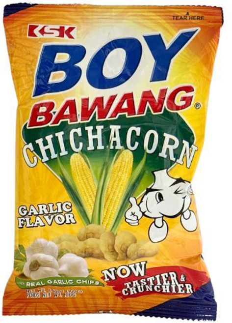 BOY BAWANG 蒜味玉米脆卷, 1個