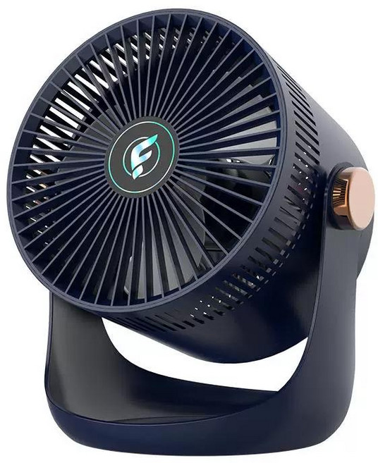 AIVK Z1 8寸電風扇 循環扇 - 冷暖/落地/立/桌面多功能, Z1藍色-【8吋大扇面】, z1藍色