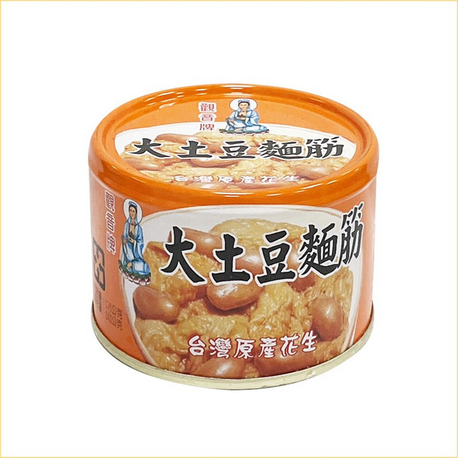 觀音牌 土豆麵筋, 1個, 大土豆麵筋