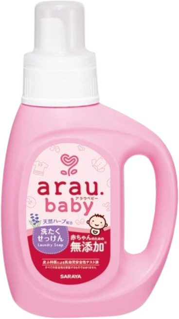 arau. baby 嬰兒洗衣液 無添加 植物草本配方, 1個