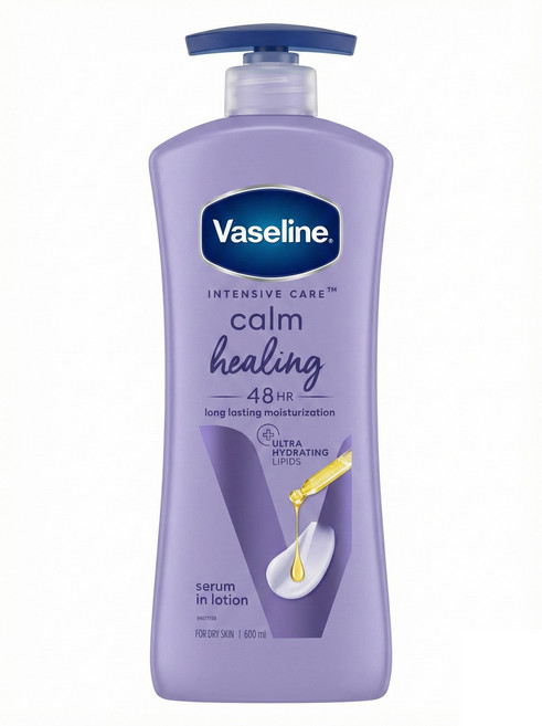 【Vaseline凡士林】身體潤膚乳液-舒緩薰衣草(20.3oz)【兔雜tuzha】, 600ml, 1瓶