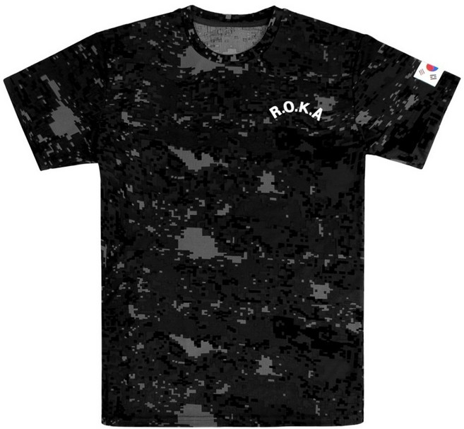 쿨링 ROKA 로카티 반팔 - 로카 코리아아미 반팔티 단체 티셔츠 반티 체육대회 유니폼