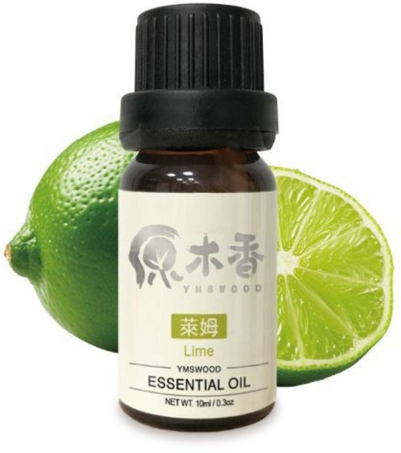 原木香 萊姆 純天然精油 COA認證, 1件, 10ml, 萊姆精油