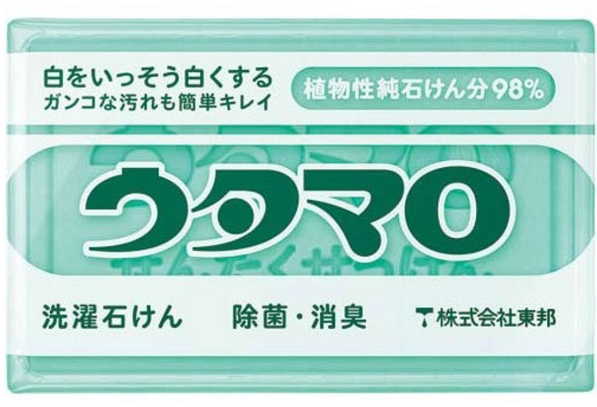 Utamaro 歌磨 家事皂 附專用皂盒, 1個, 單售家事皂
