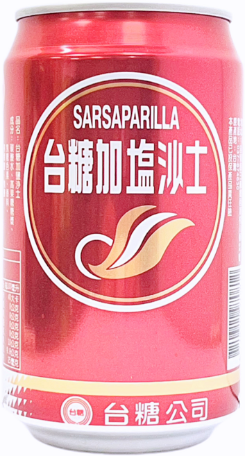 台糖 加鹽沙士, 330ml, 48罐