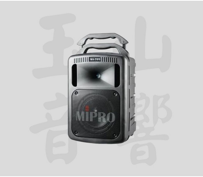 MA-709 豪華型手提式無線擴音機, 1個, 手握麥克風*2