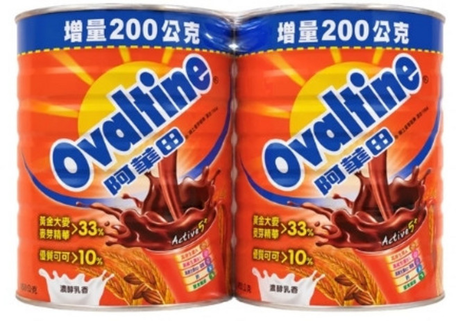 Ovaltine 營養麥芽飲品 1350g, 1個