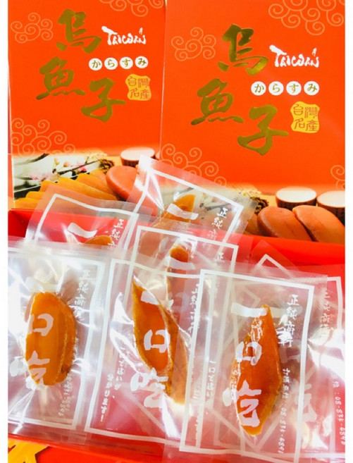 正純商行 野生烏魚子 一口吃, 1個, 小包
