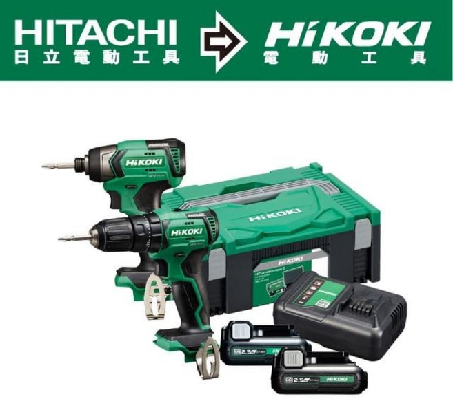 HIKOKI 12V充電式震動電鑽DV12DA 衝擊起子WH12DA雙機組 KC12DA, 1個