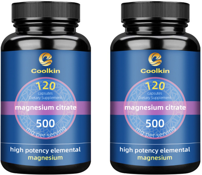 Coolkin 鎂檸檬酸鎂膠囊 500mg, 240組