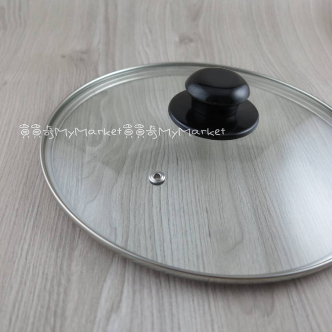 SGS合格 IH電磁爐適用 深型湯鍋 單柄鍋 18CM/20CM/22CM 不沾鍋, 1個, 『單購』強化玻璃上蓋,20CM