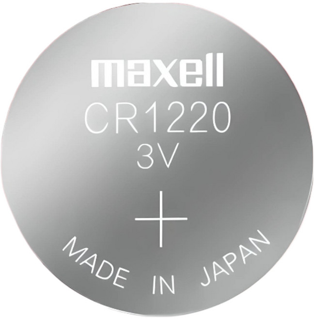 Maxell 鈕扣電池 CR2032 CR2025 CR2016 CR1632 CR1620 CR1220 日本製 3V 防漏設計, 1顆, Maxell CR1220 日本製 1顆, N/A